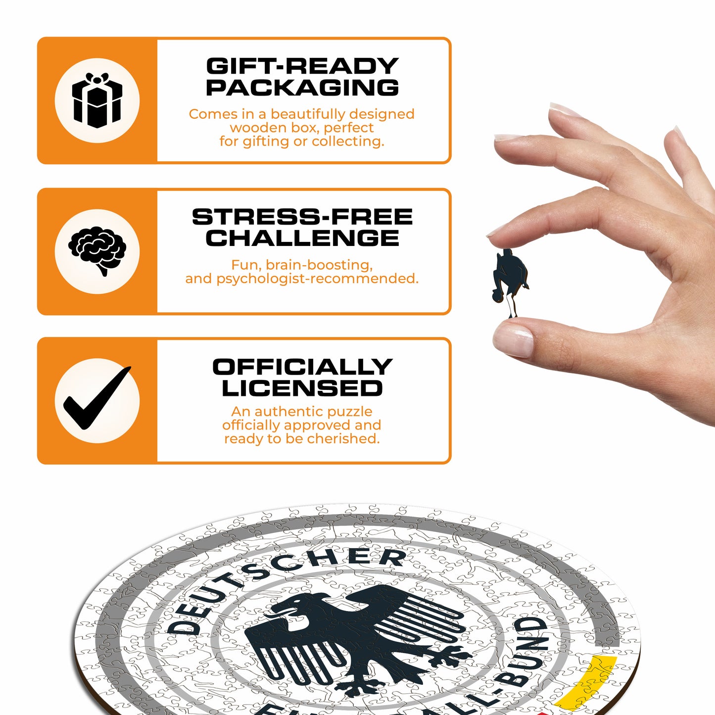 Germany® Crest - Wooden Puzzle
