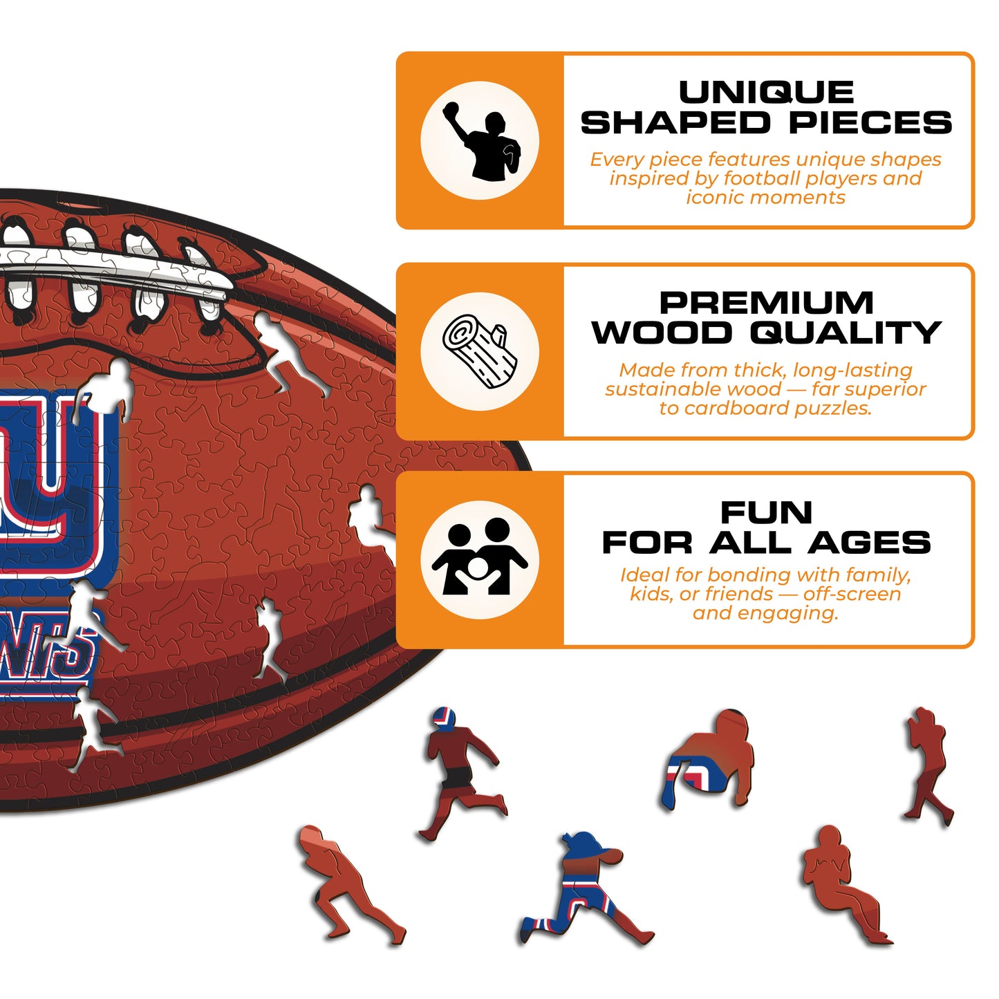 New York Giants™ - Wooden Puzzle