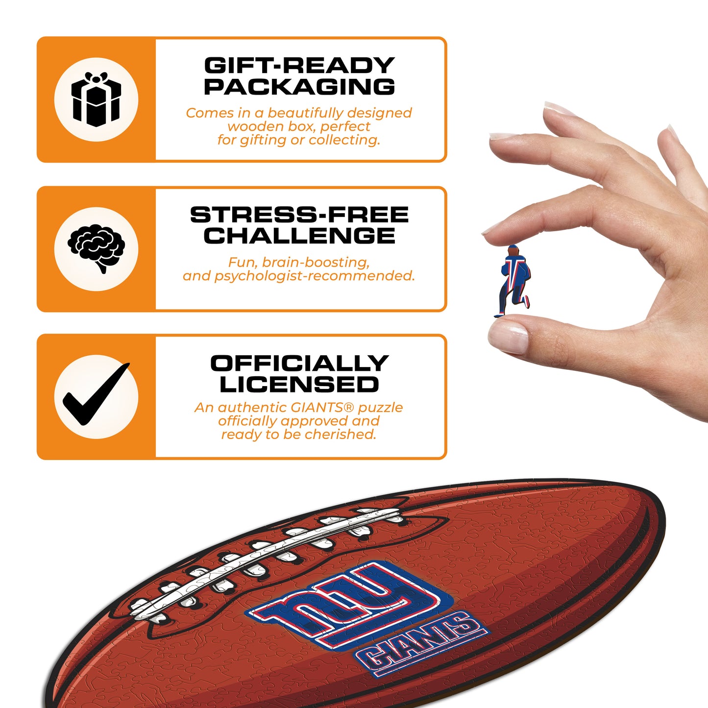 New York Giants™ - Wooden Puzzle