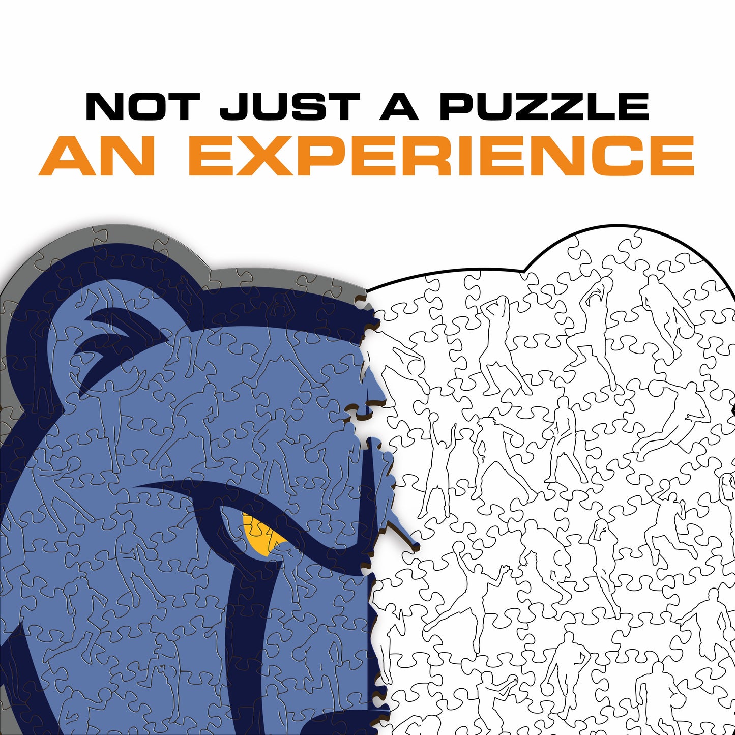 Memphis Grizzlies™ - Wooden Puzzle