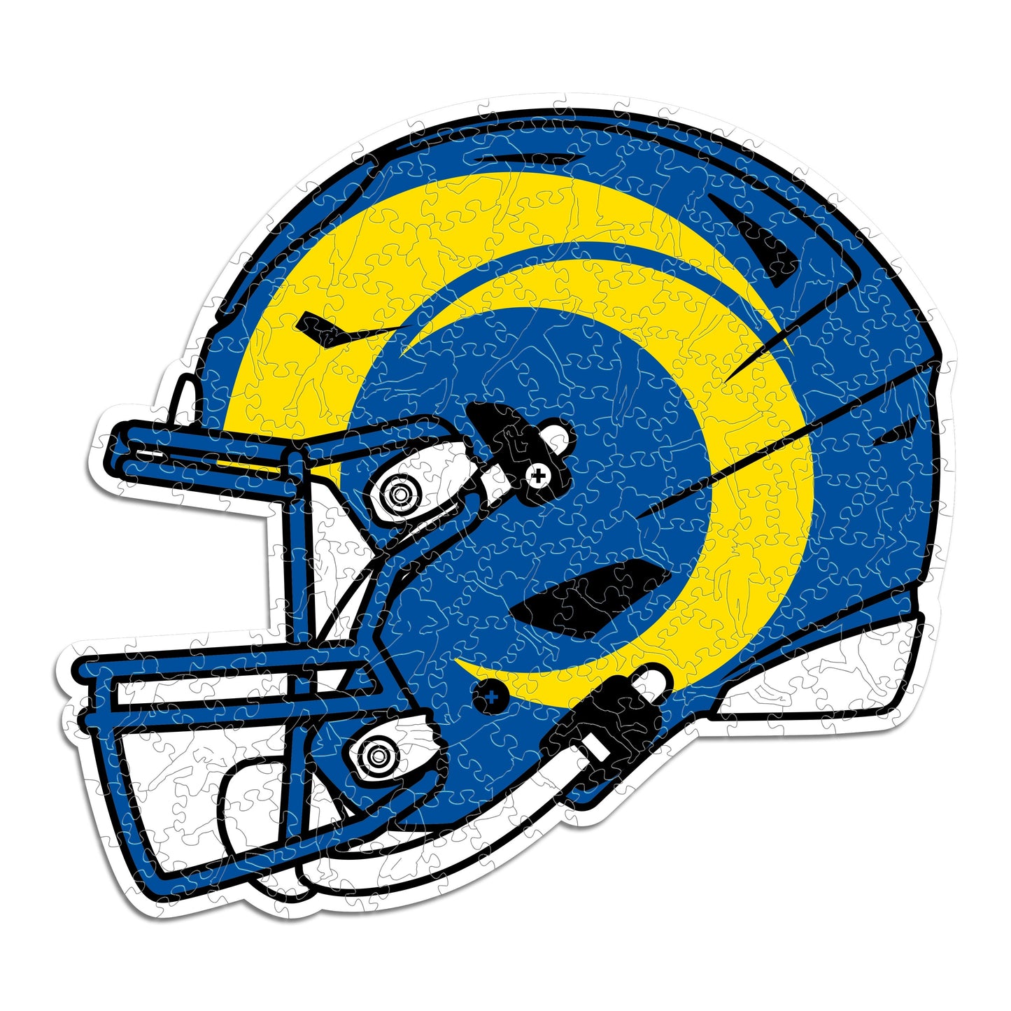 Los Angeles Rams™ Helmet - Wooden Puzzle