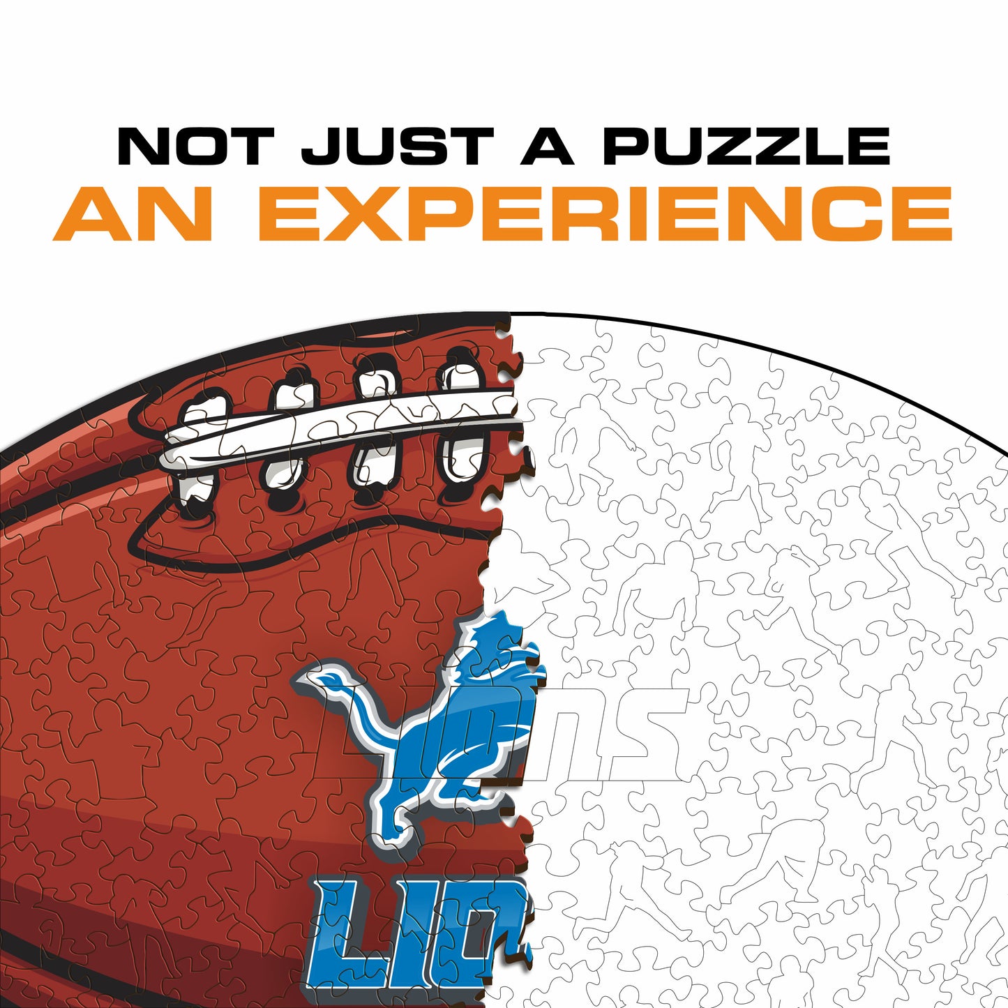 Detroit Lions™ - Wooden Puzzle