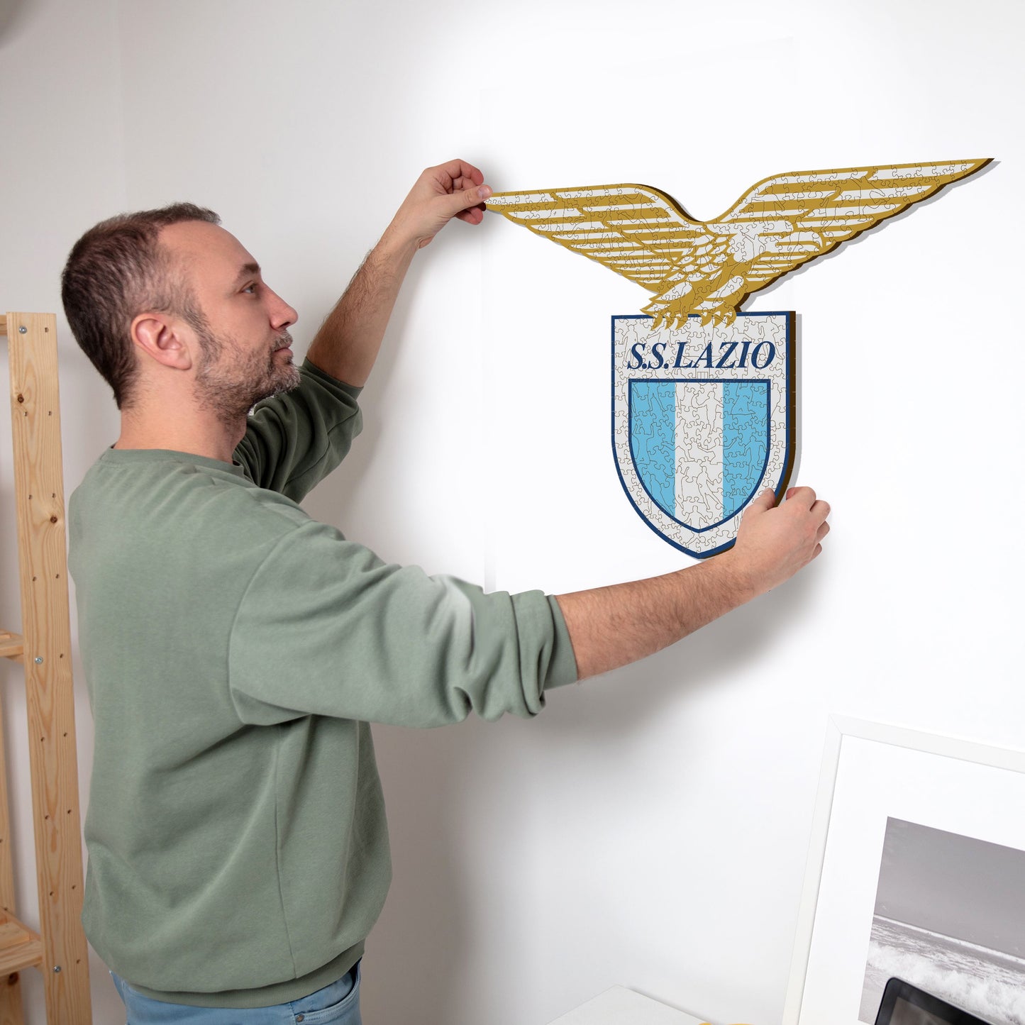 SS Lazio® Crest - Wooden Puzzle