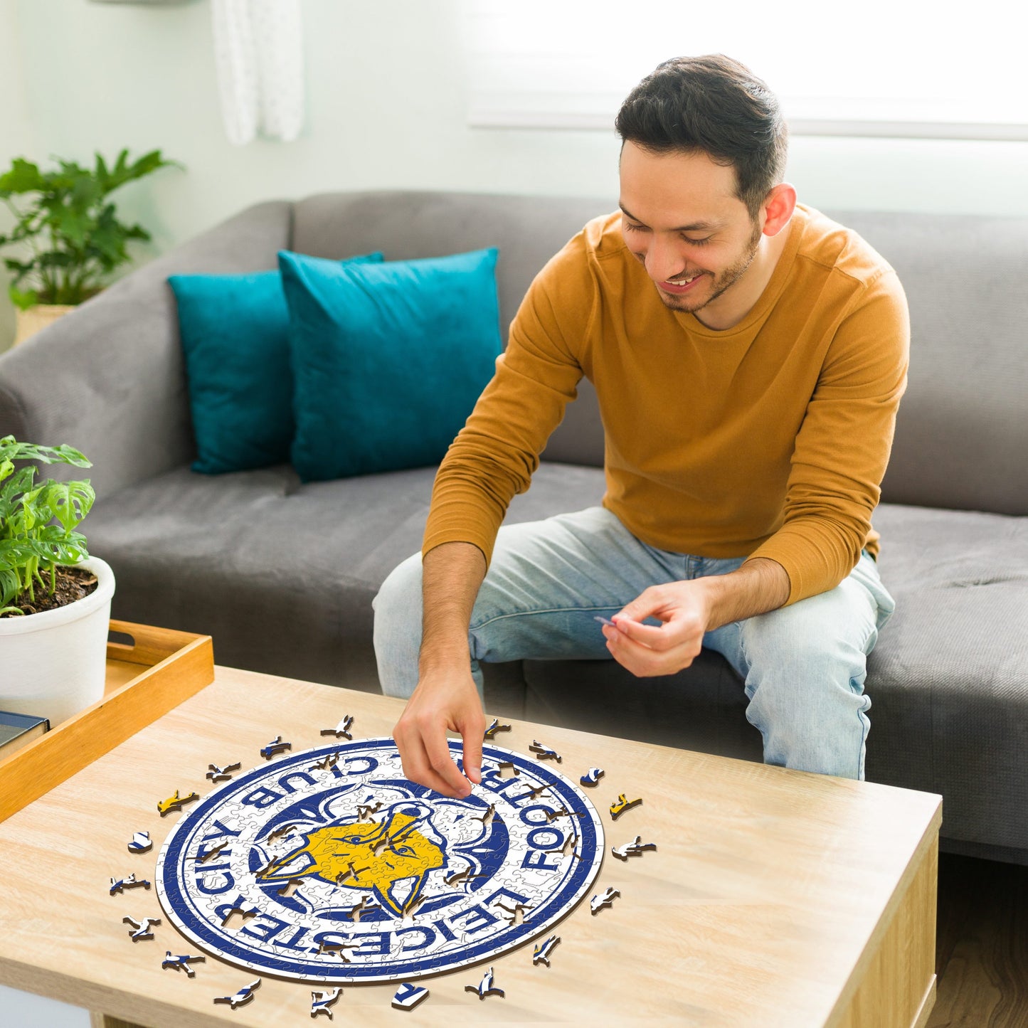 Leicester City FC® Crest - Wooden Puzzle