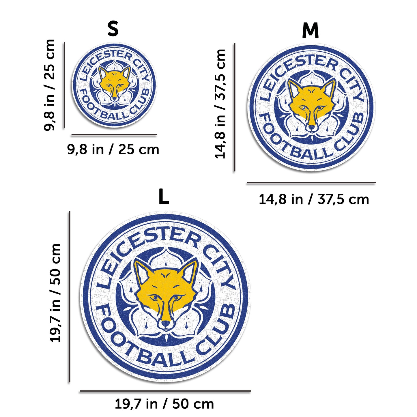 Leicester City FC® Crest - Wooden Puzzle