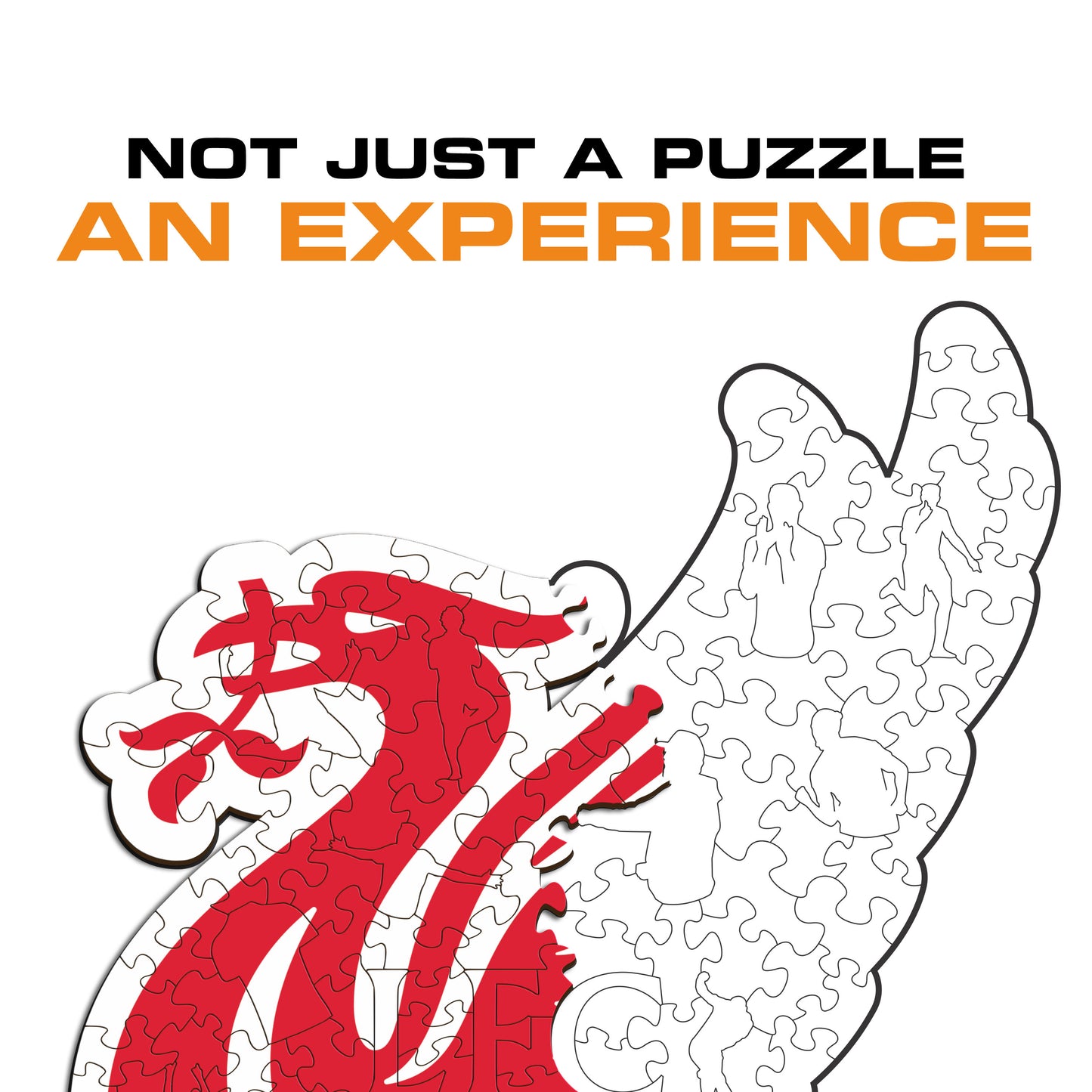 Liverpool FC® Liver Bird Crest - Wooden Puzzle