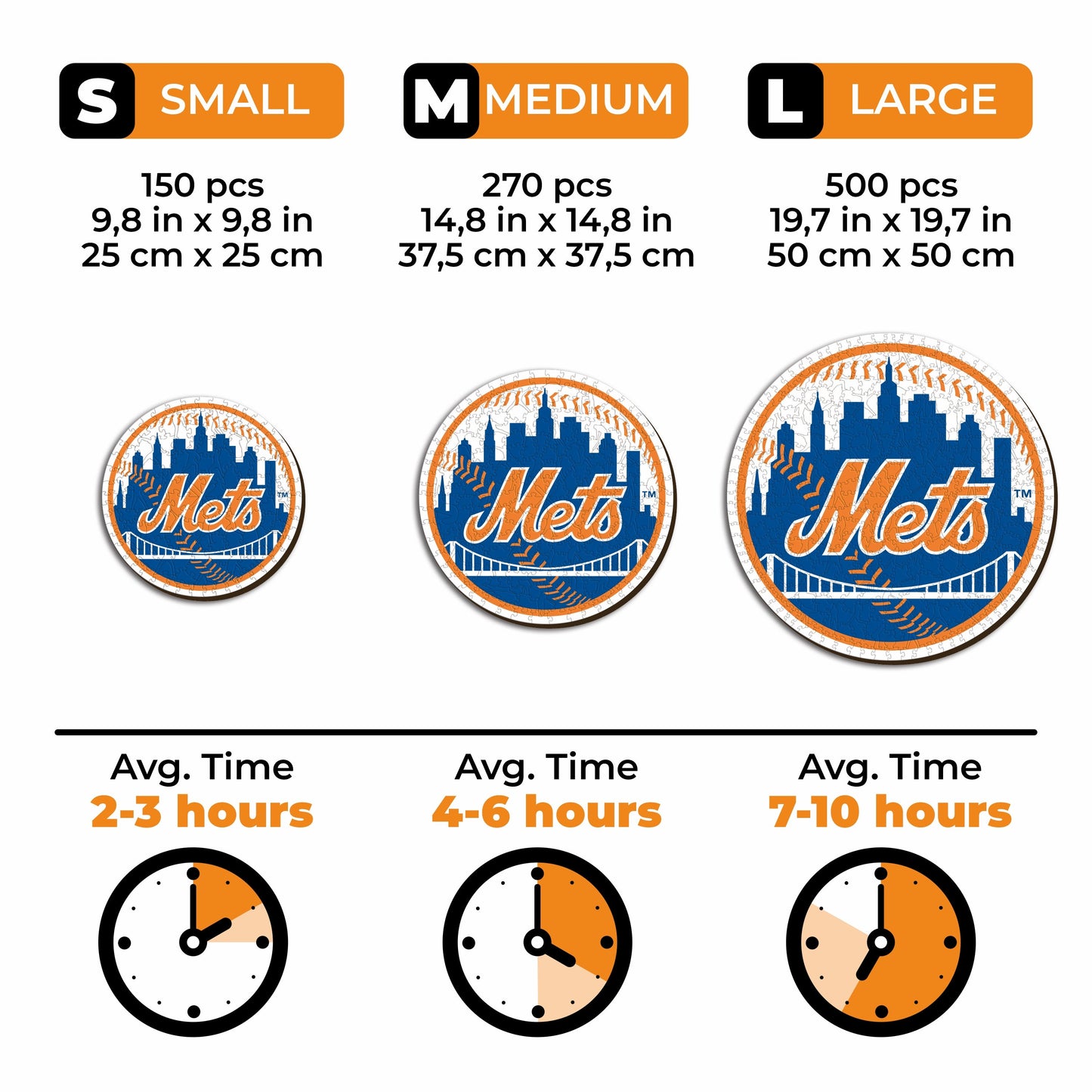 New York Mets™ - Wooden Puzzle