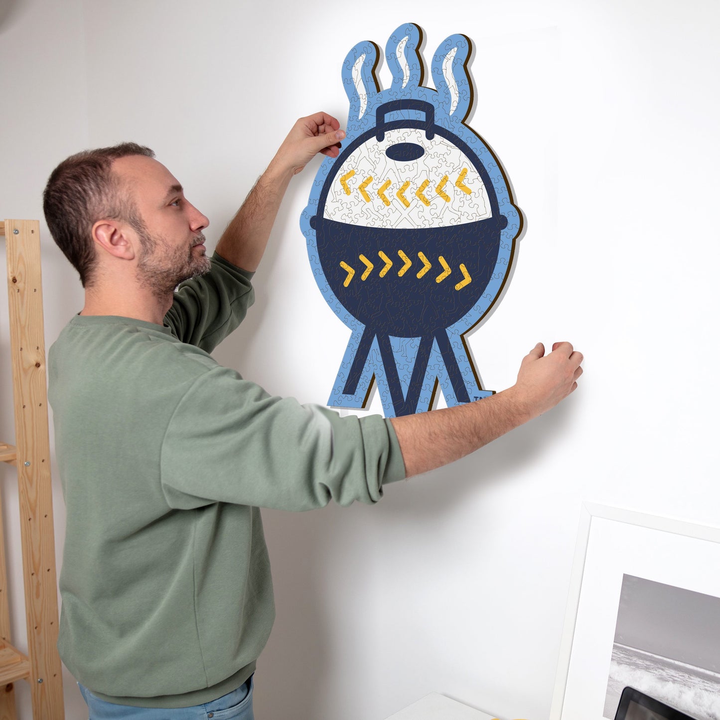 Milwaukee Brewers™ Crest - Wooden Puzzle