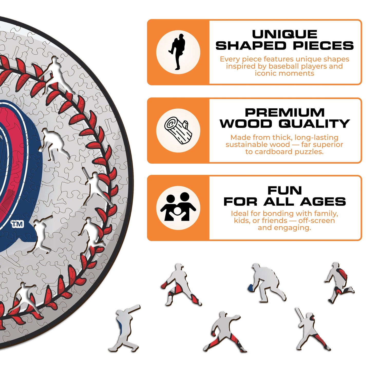 Washington Nationals™ - Wooden Puzzle