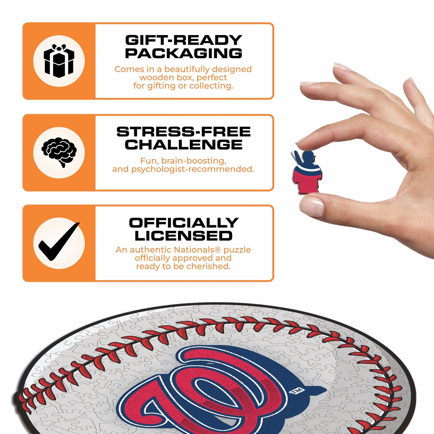 Washington Nationals™ - Wooden Puzzle