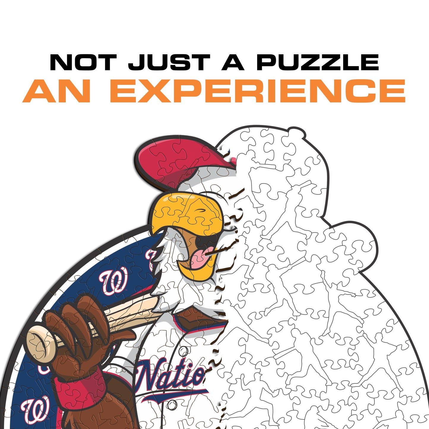 Washington Nationals™ Mascot - Wooden Puzzle