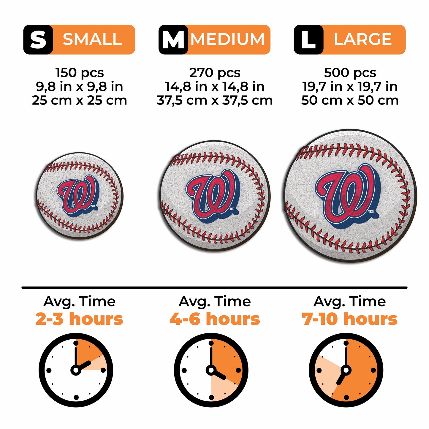 Washington Nationals™ - Wooden Puzzle