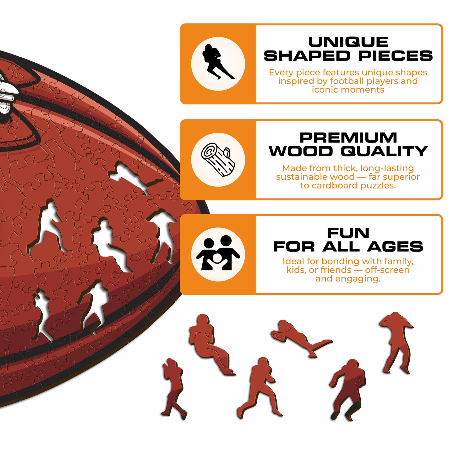 New York Jets™ - Wooden Puzzle