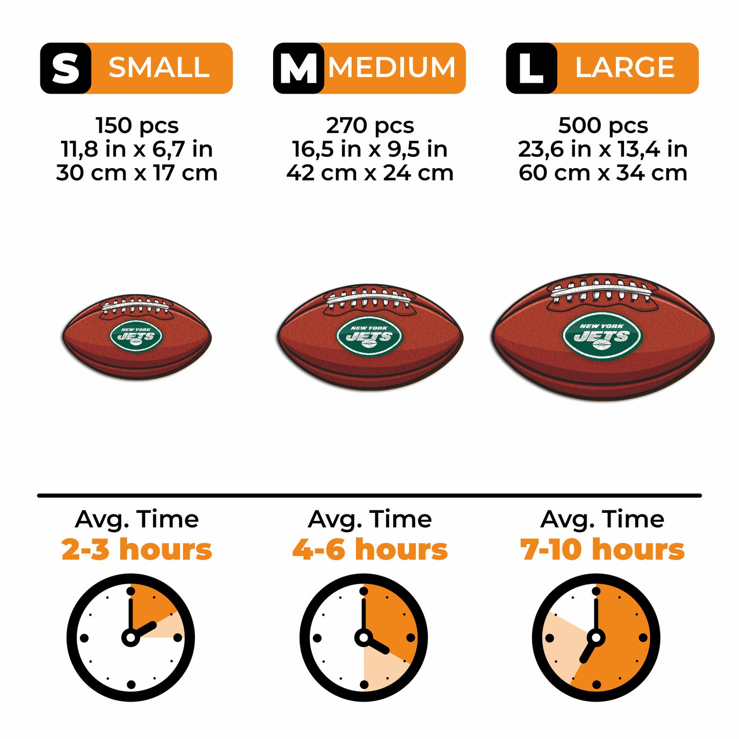 New York Jets™ - Wooden Puzzle