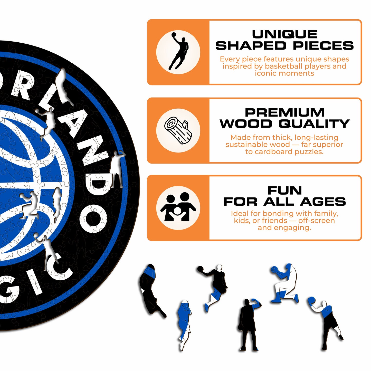 Orlando Magic™ - Wooden Puzzle