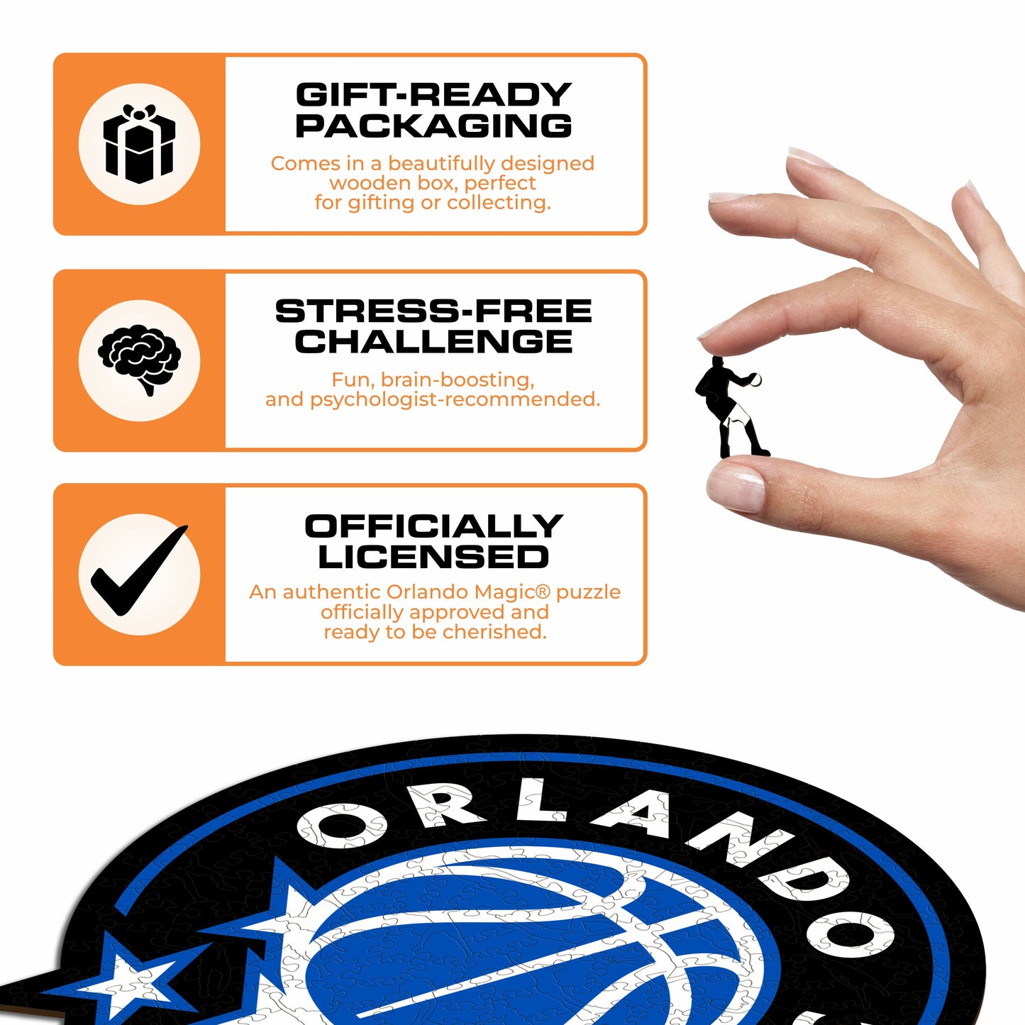 Orlando Magic™ - Wooden Puzzle