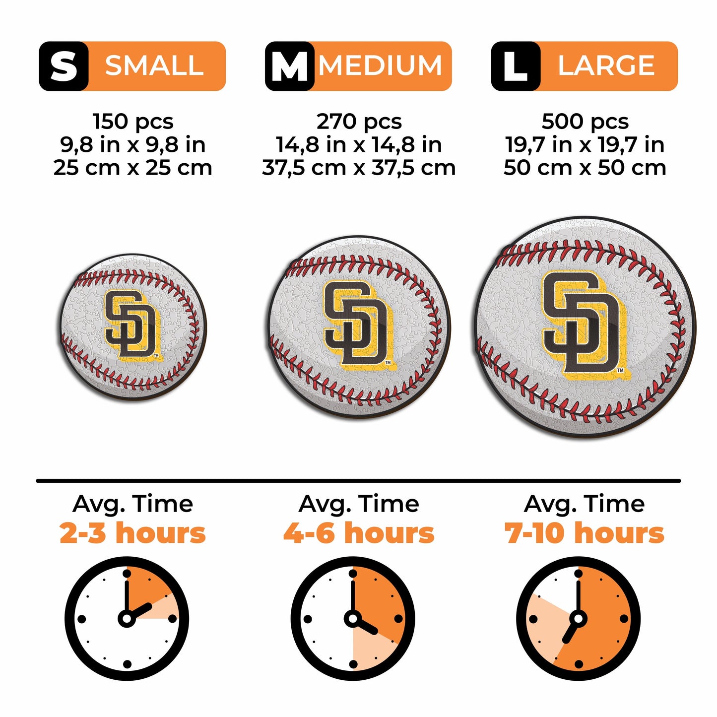 San Diego Padres™ - Wooden Puzzle