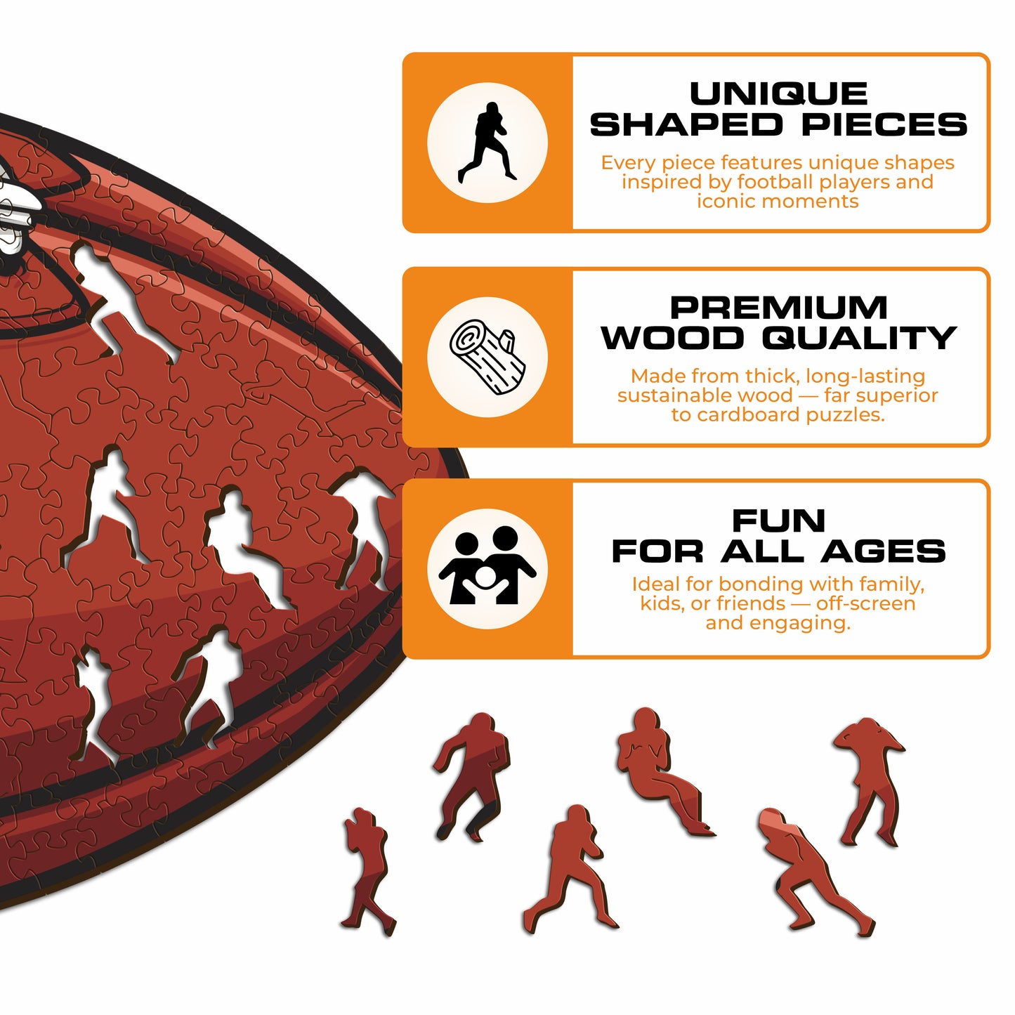 Carolina Panthers™ - Wooden Puzzle