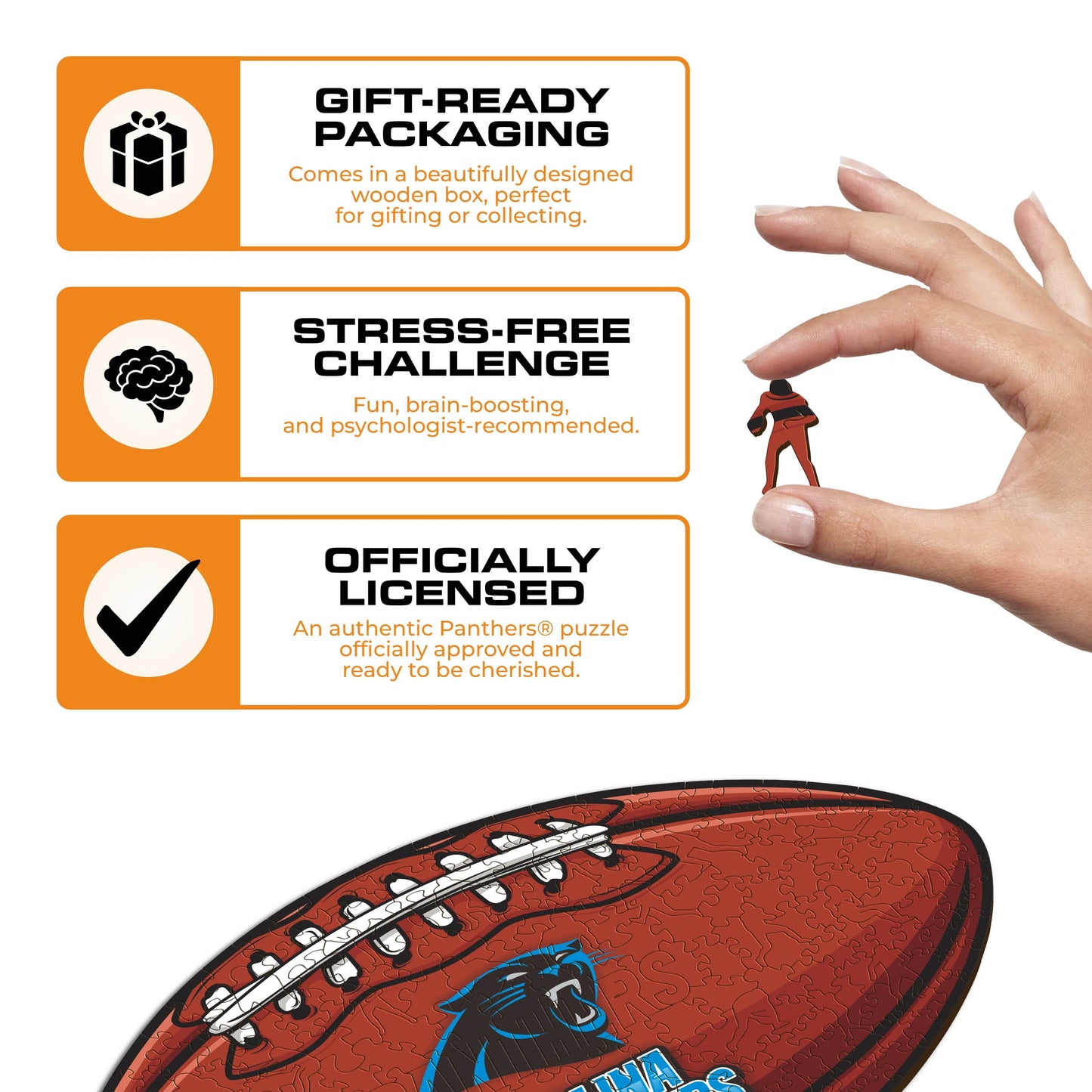 Carolina Panthers™ - Wooden Puzzle