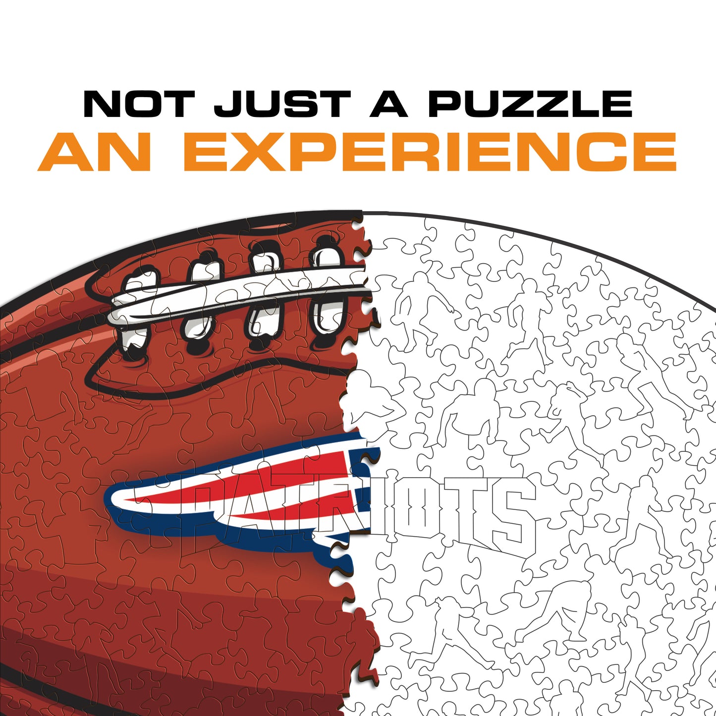 New England Patriots™ - Wooden Puzzle