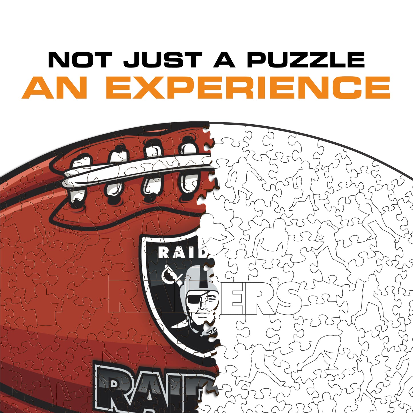 Las Vegas Raiders™ - Wooden Puzzle