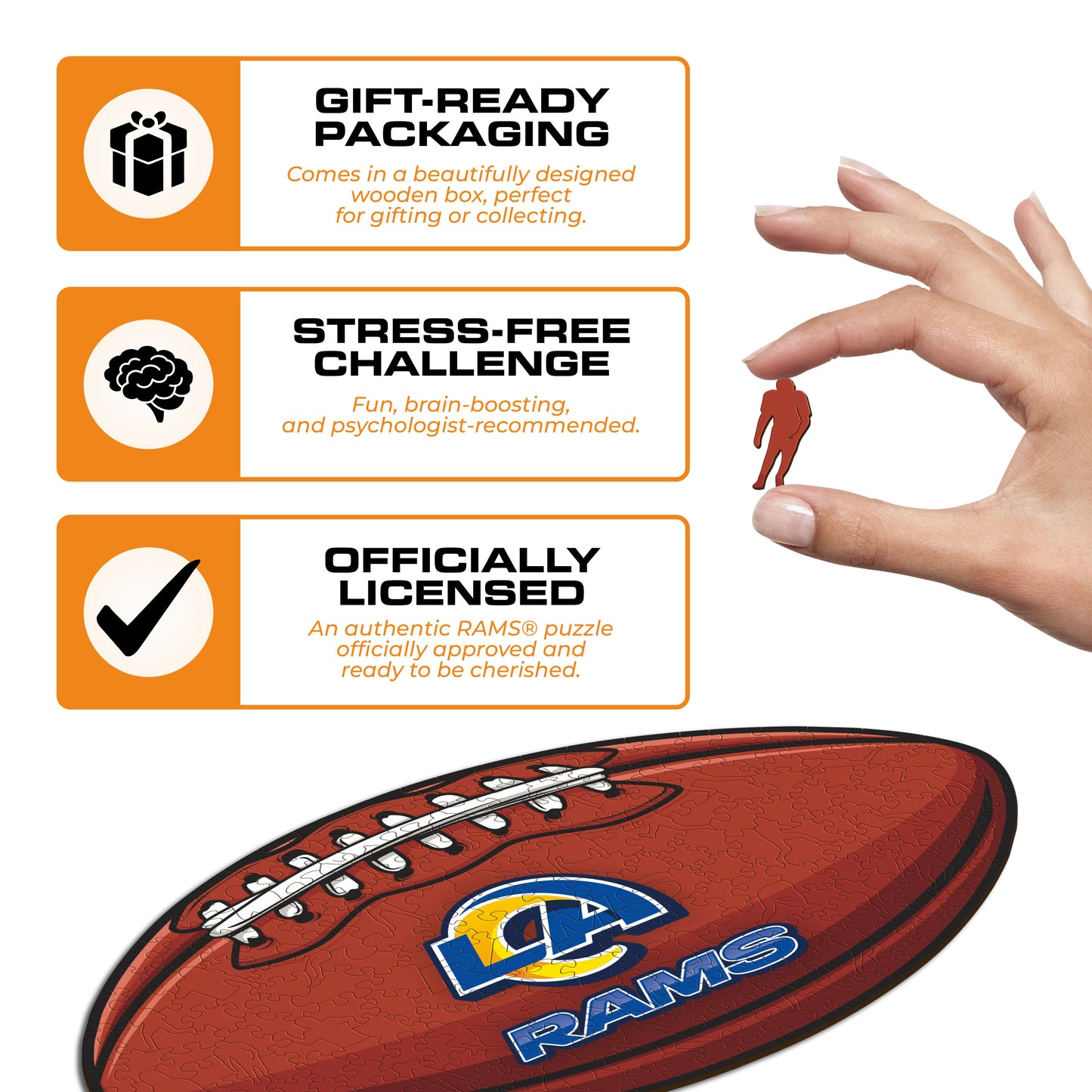 Los Angeles Rams™ - Wooden Puzzle