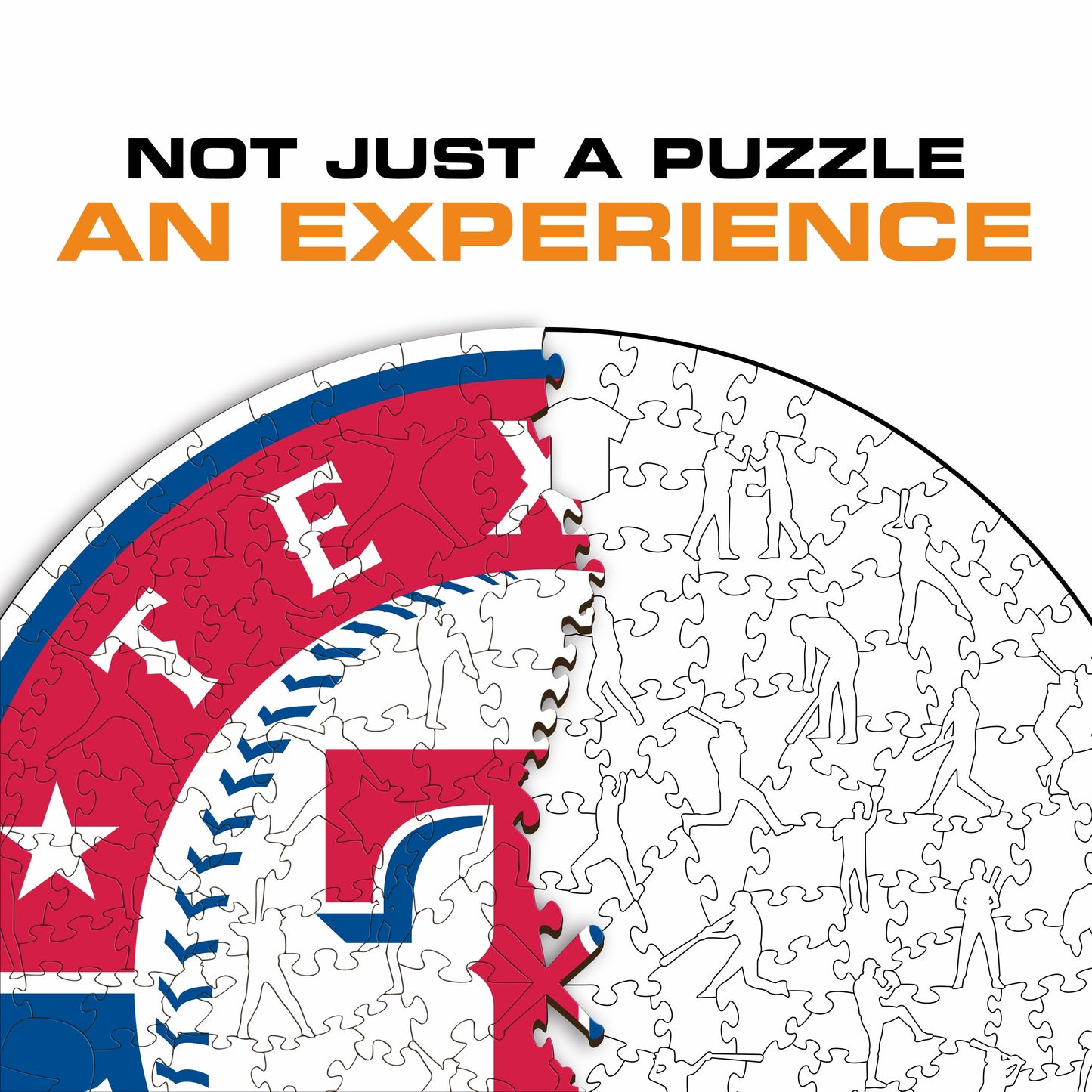 Texas Rangers™ - Wooden Puzzle