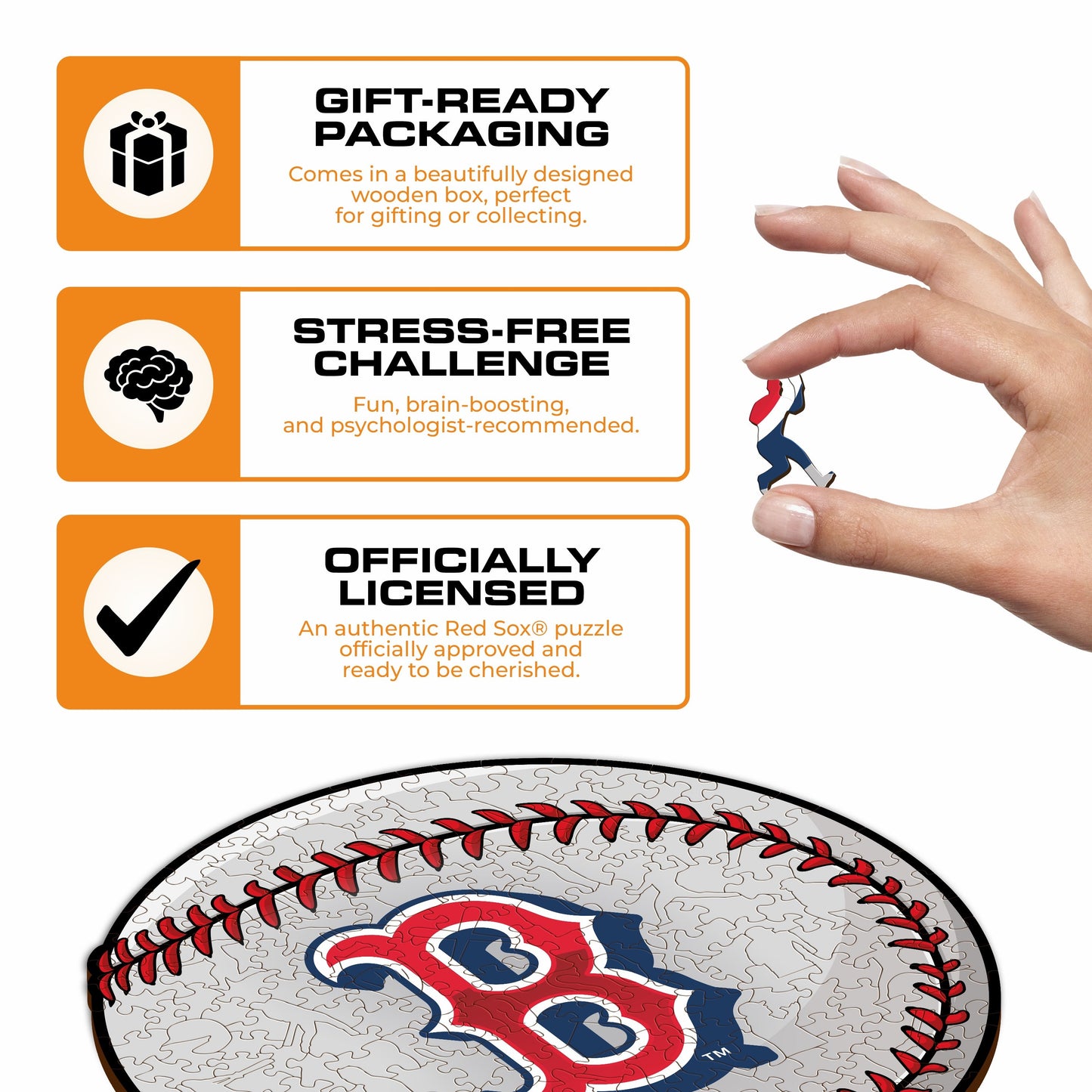 Boston Red Sox™ - Wooden Puzzle