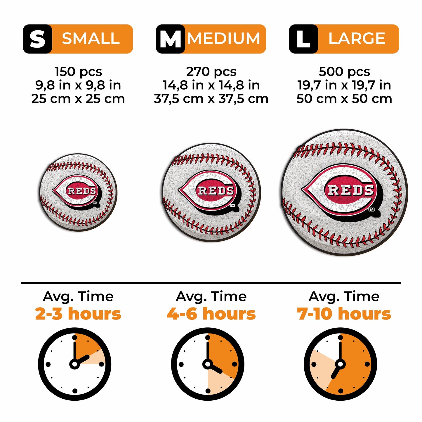Cincinnati Reds™ - Wooden Puzzle