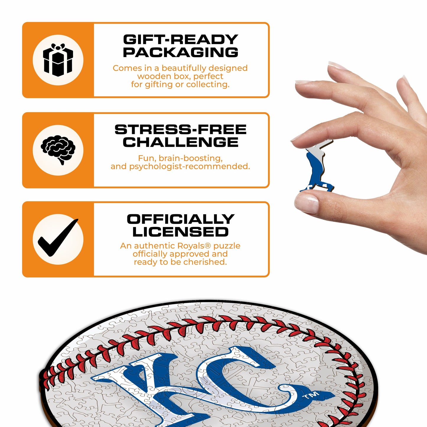 Kansas City Royals™ - Wooden Puzzle