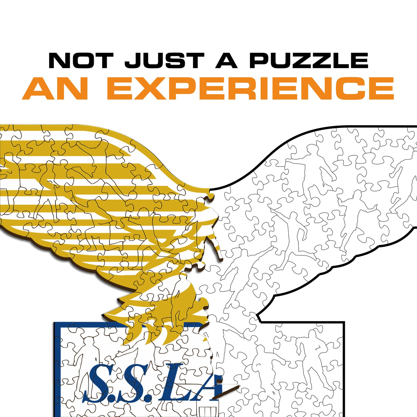 SS Lazio® Crest - Wooden Puzzle