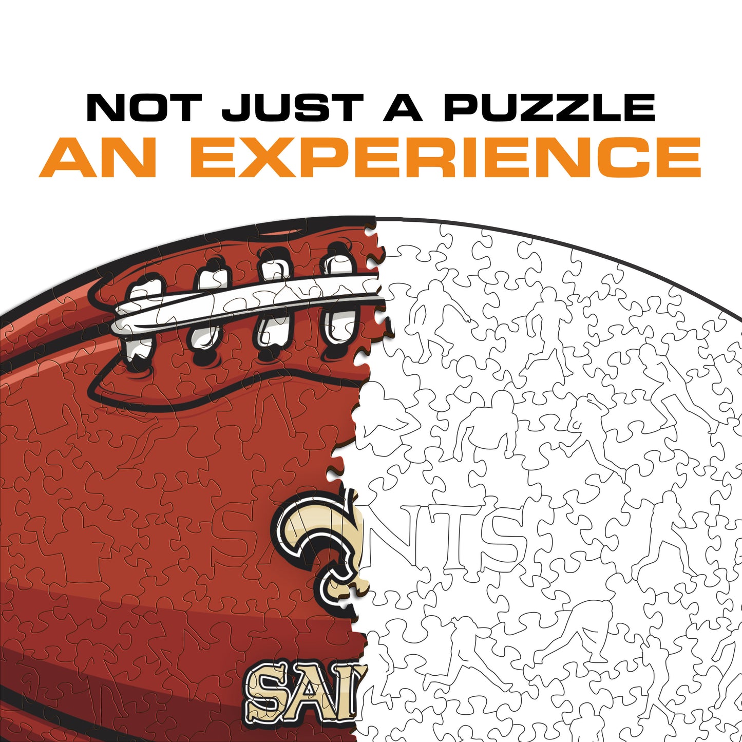 New Orleans Saints™ - Wooden Puzzle
