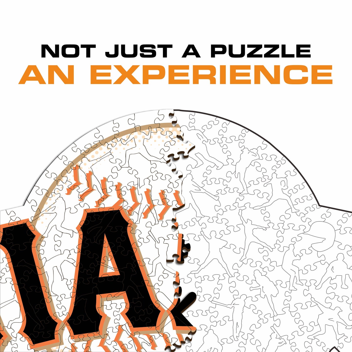 San Francisco Giants™ Crest - Wooden Puzzle