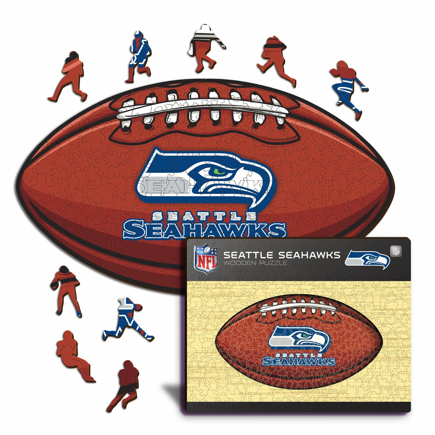 Seattle Seahawks™ - Wooden Puzzle