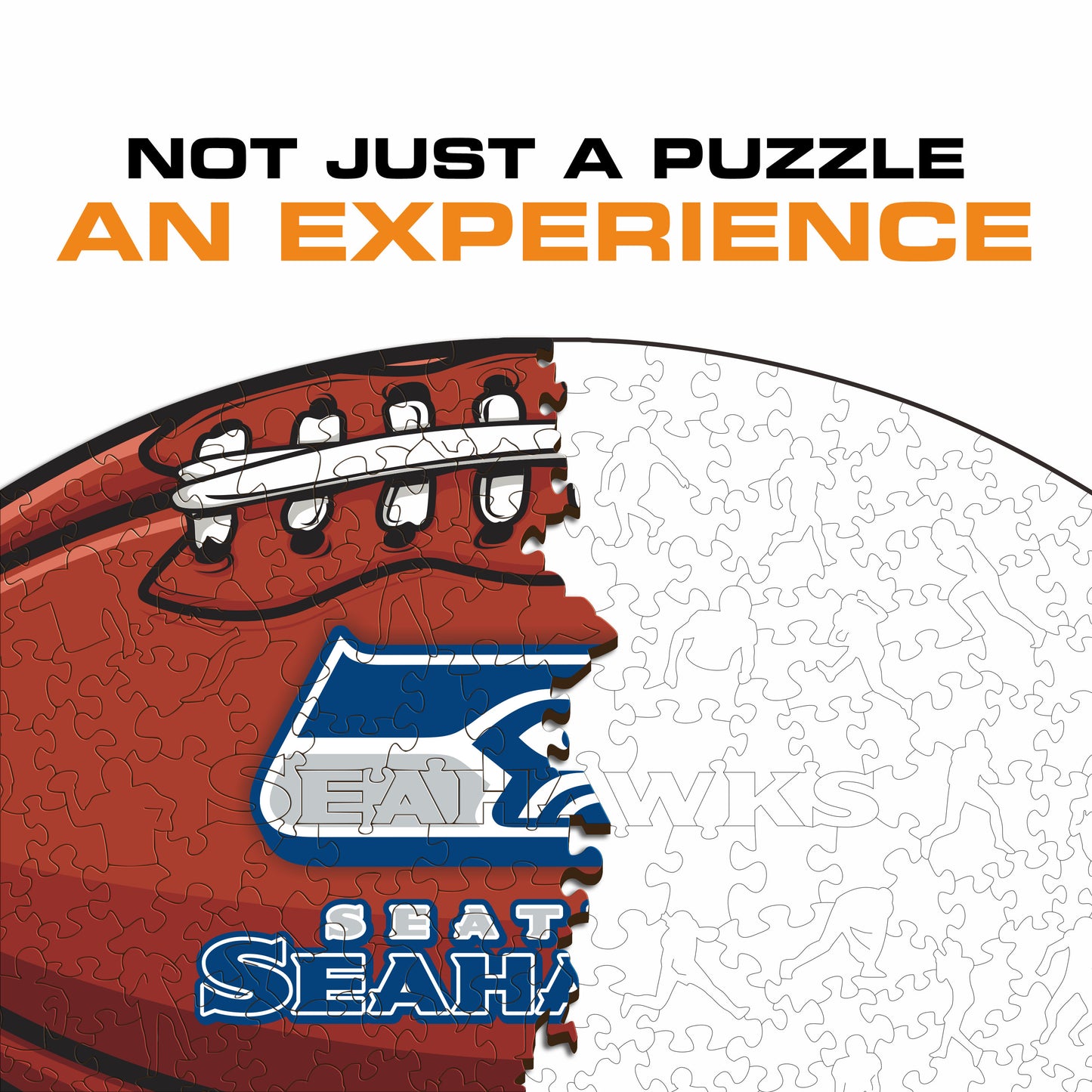 Seattle Seahawks™ - Wooden Puzzle