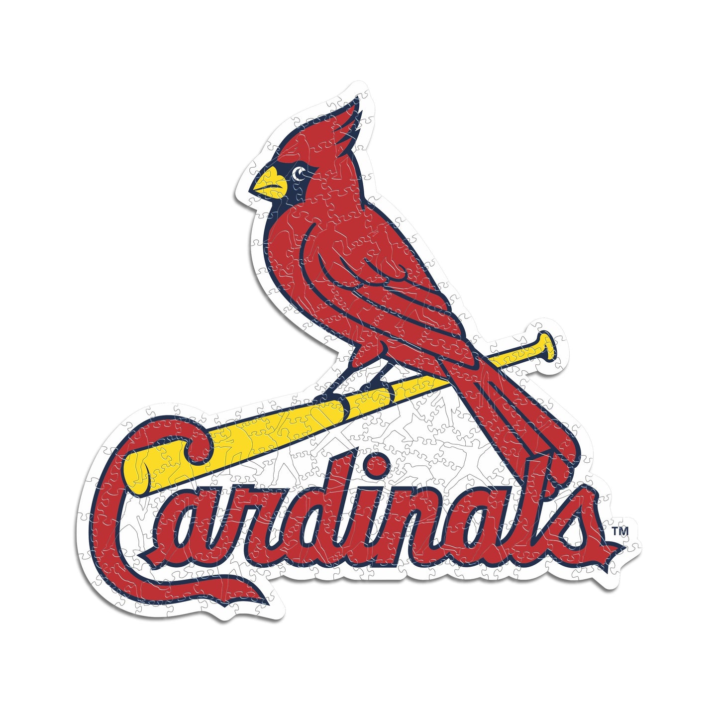St. Louis Cardinals™ Crest - Wooden Puzzle