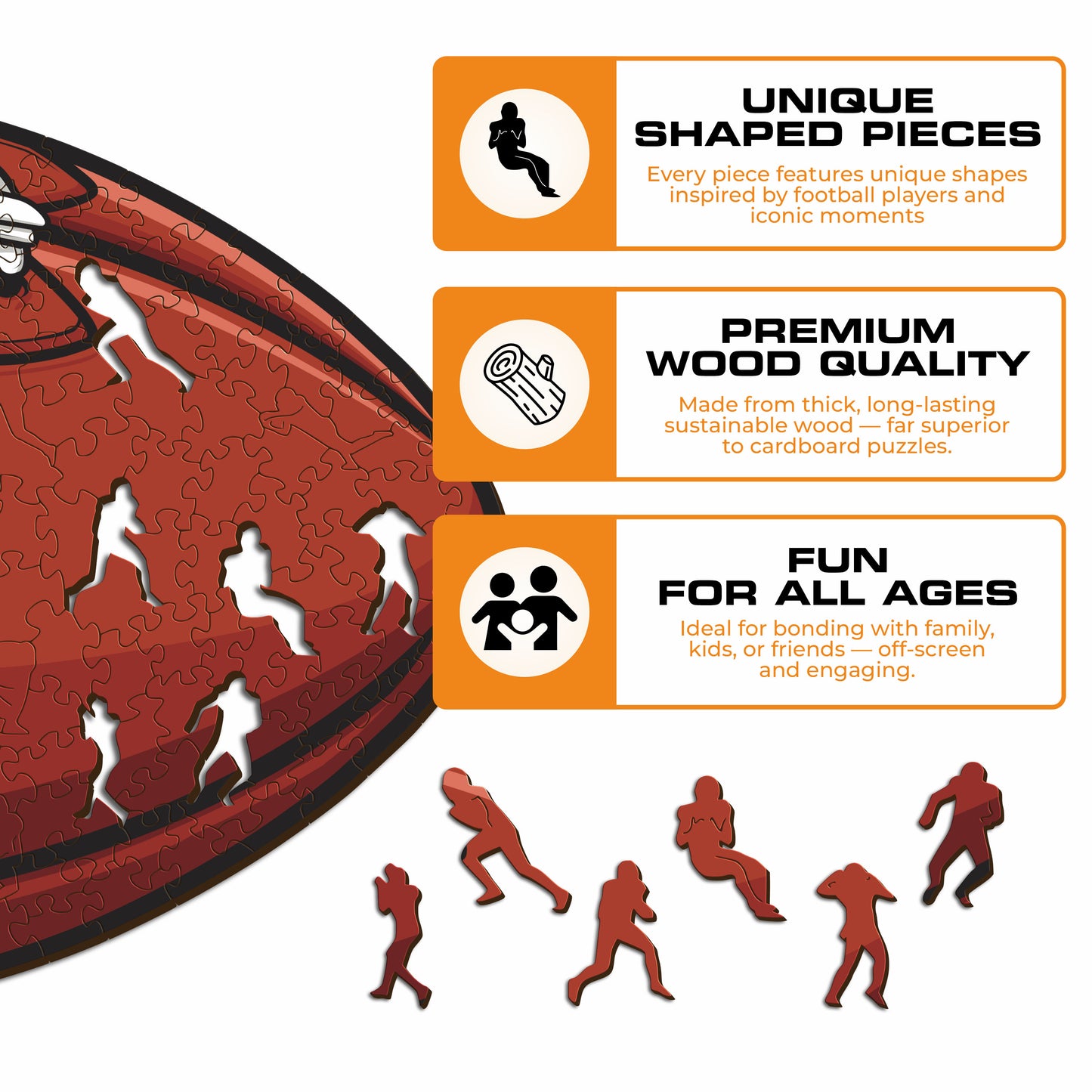 Houston Texans™ - Wooden Puzzle