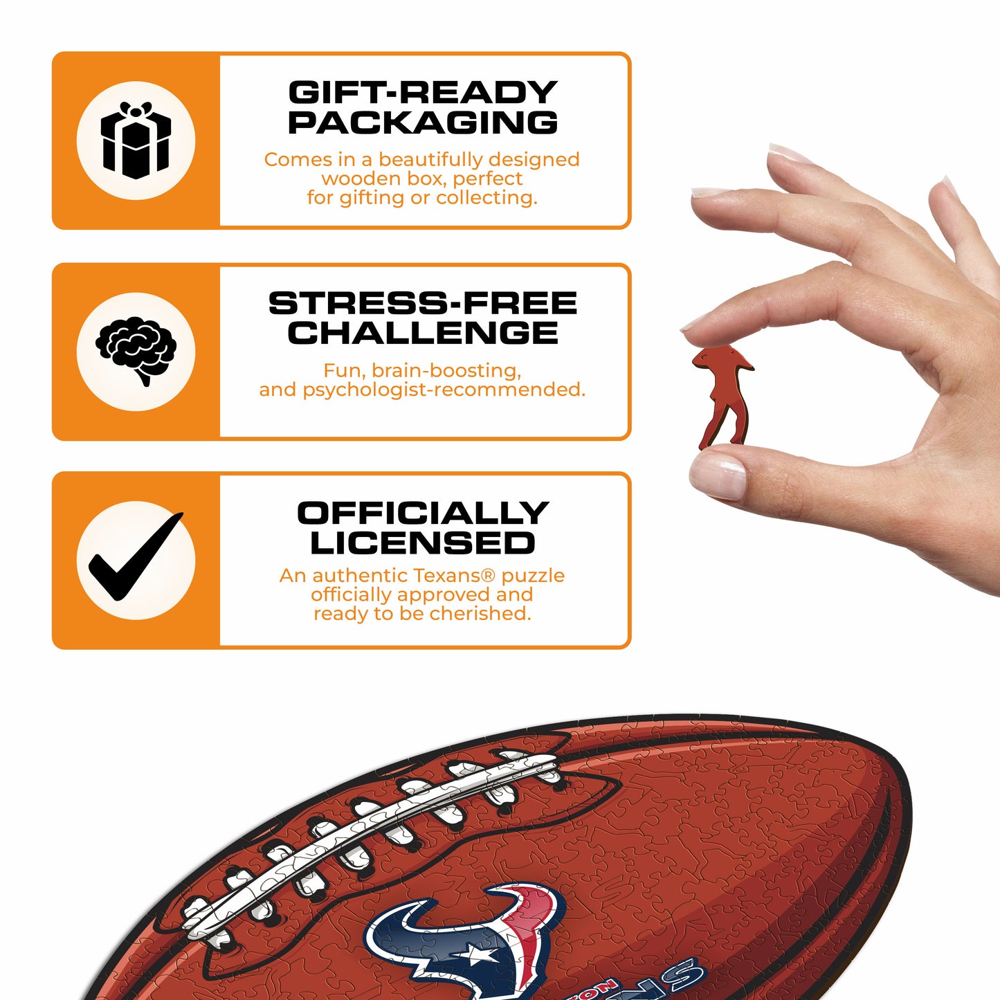 Houston Texans™ - Wooden Puzzle