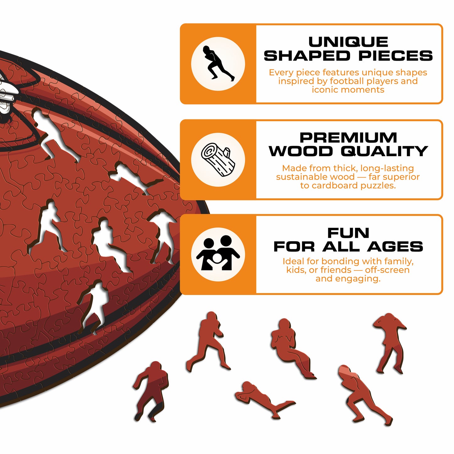 Tampa Bay Buccaneers™ - Wooden Puzzle