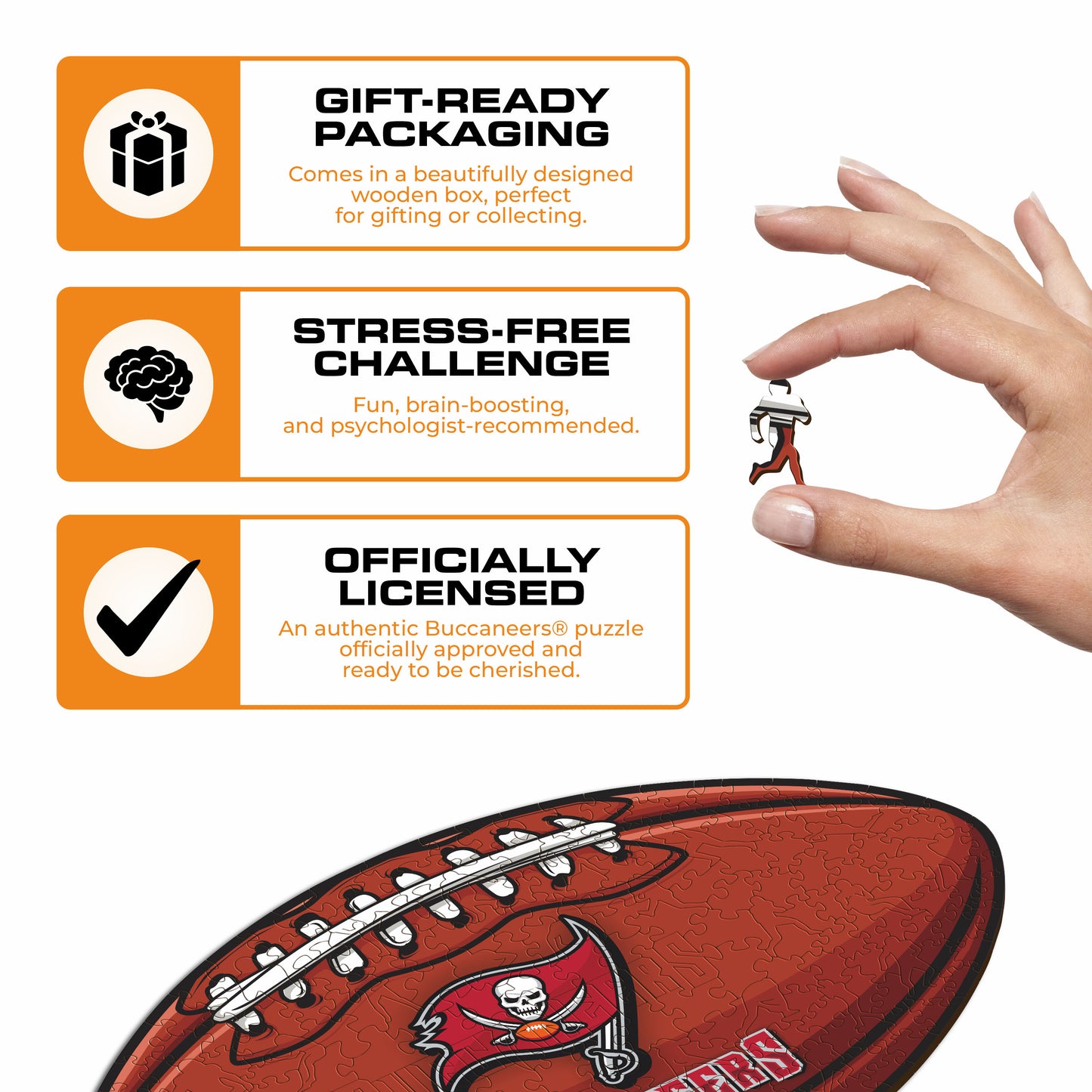 Tampa Bay Buccaneers™ - Wooden Puzzle