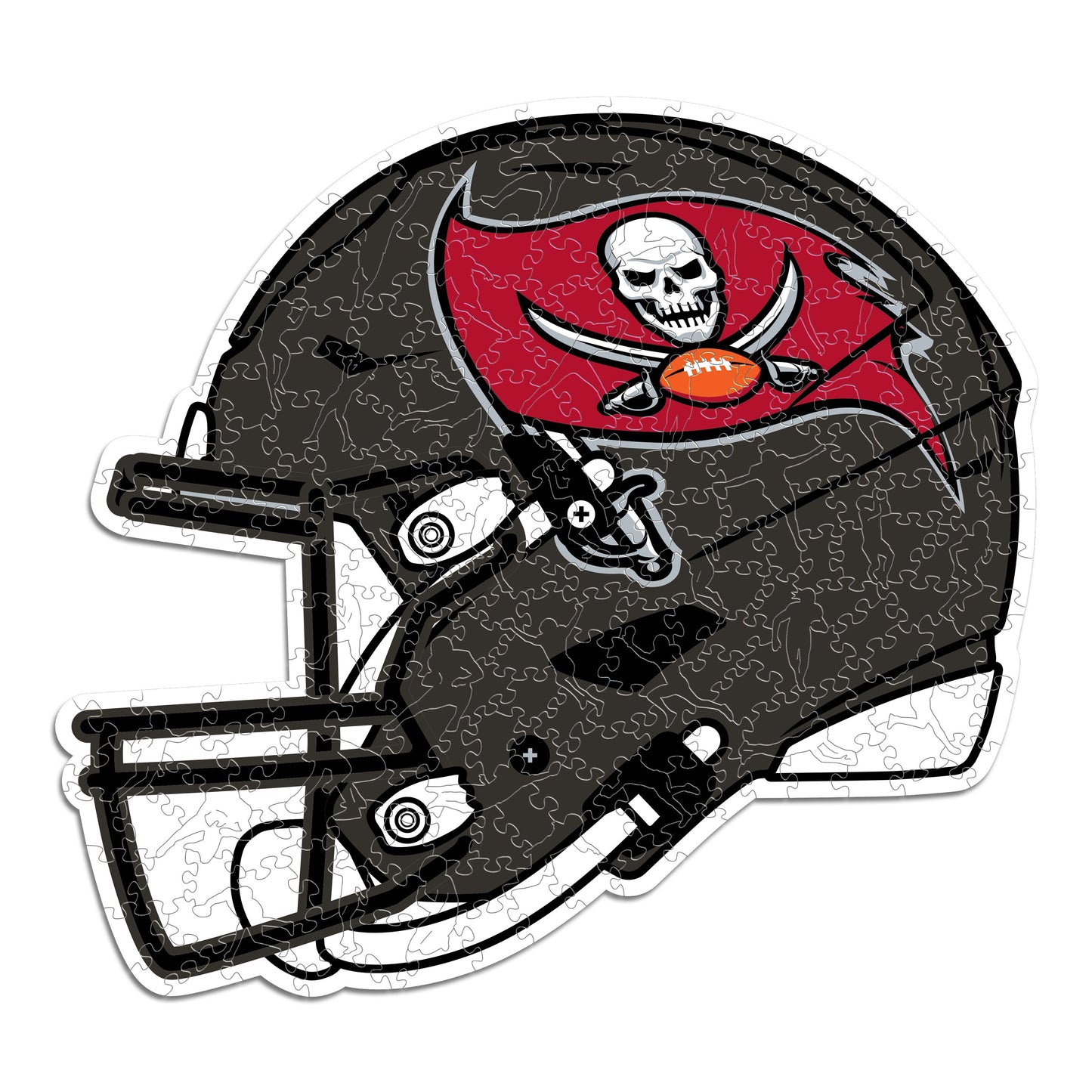 Tampa Bay Buccaneers™ Helmet - Wooden Puzzle