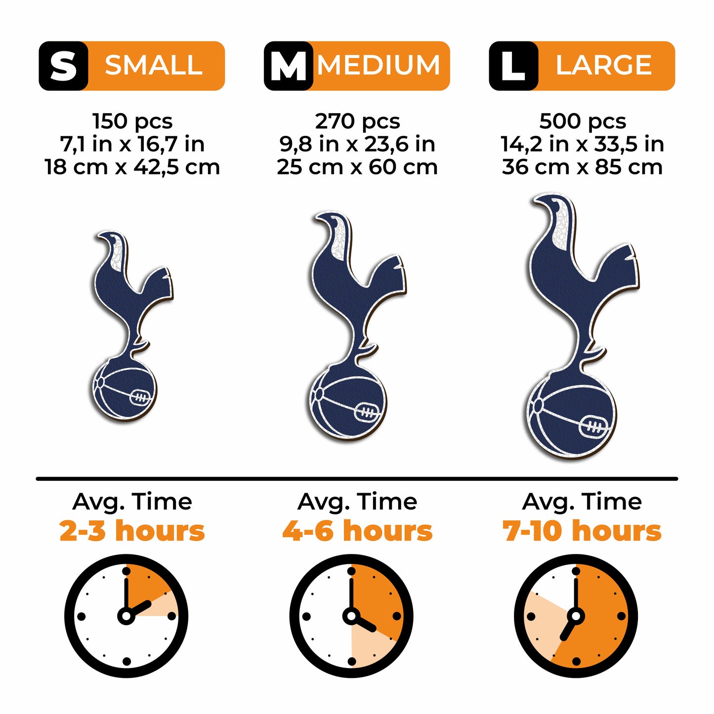 Tottenham Hotspur FC® Crest - Wooden Puzzle