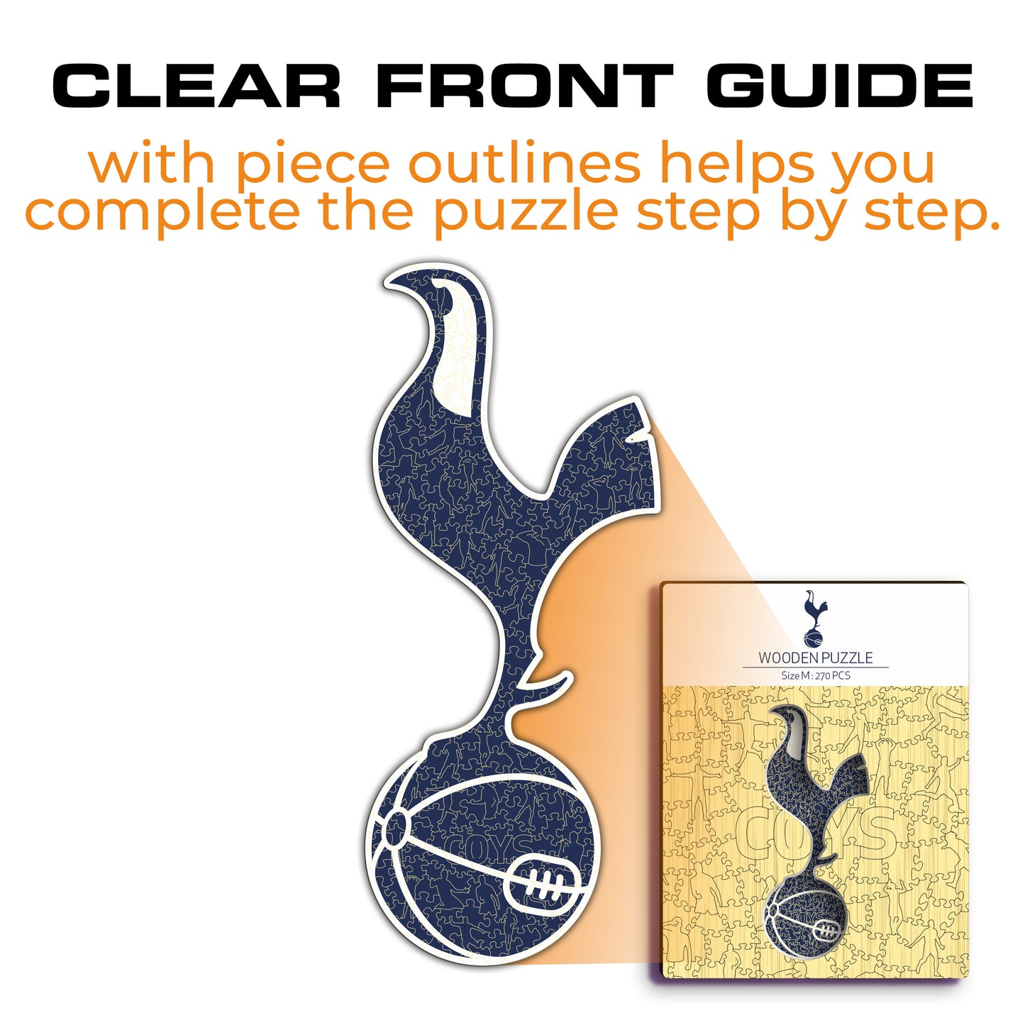 Tottenham Hotspur FC® Crest - Wooden Puzzle