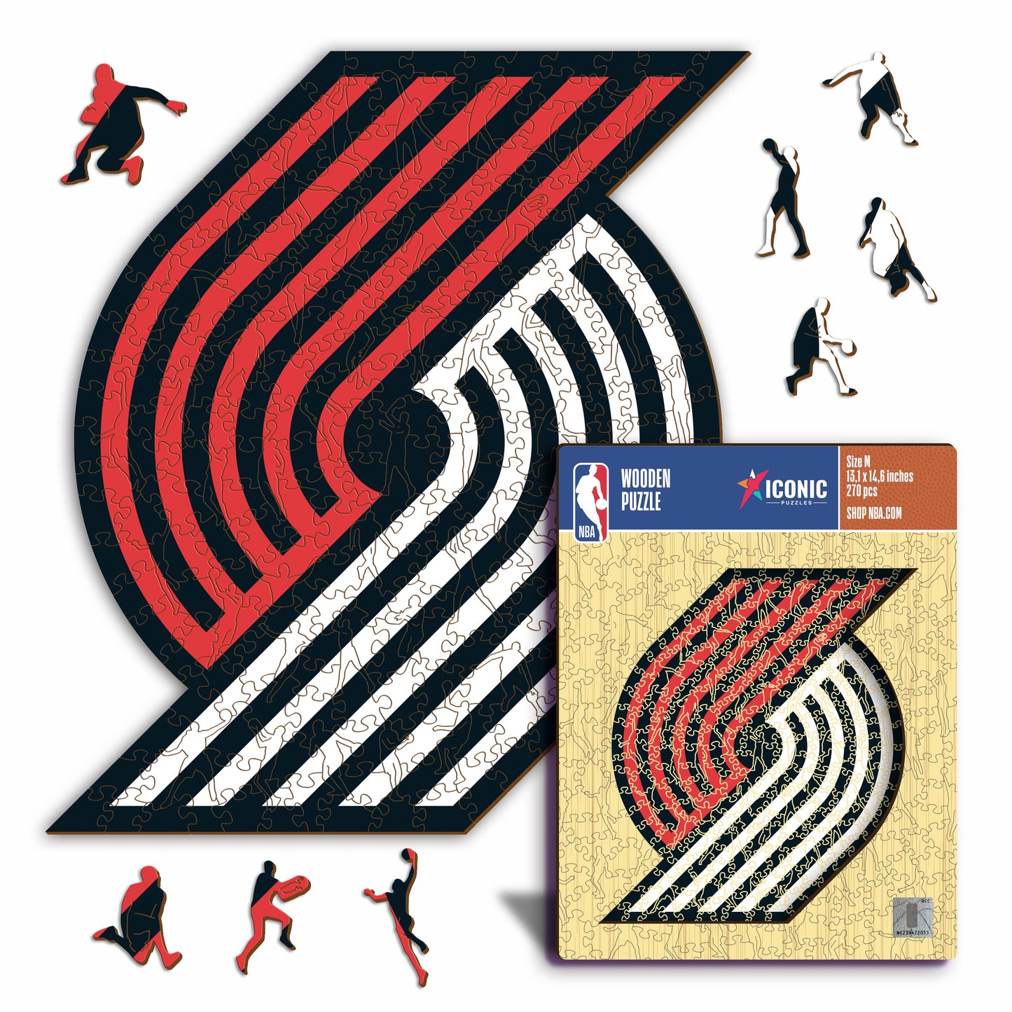Portland Trail Blazers™ - Wooden Puzzle