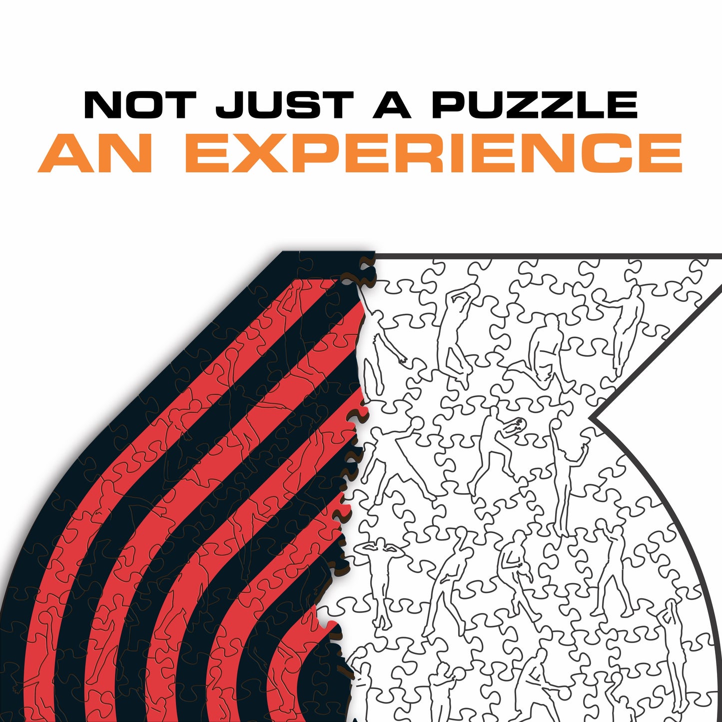 Portland Trail Blazers™ - Wooden Puzzle
