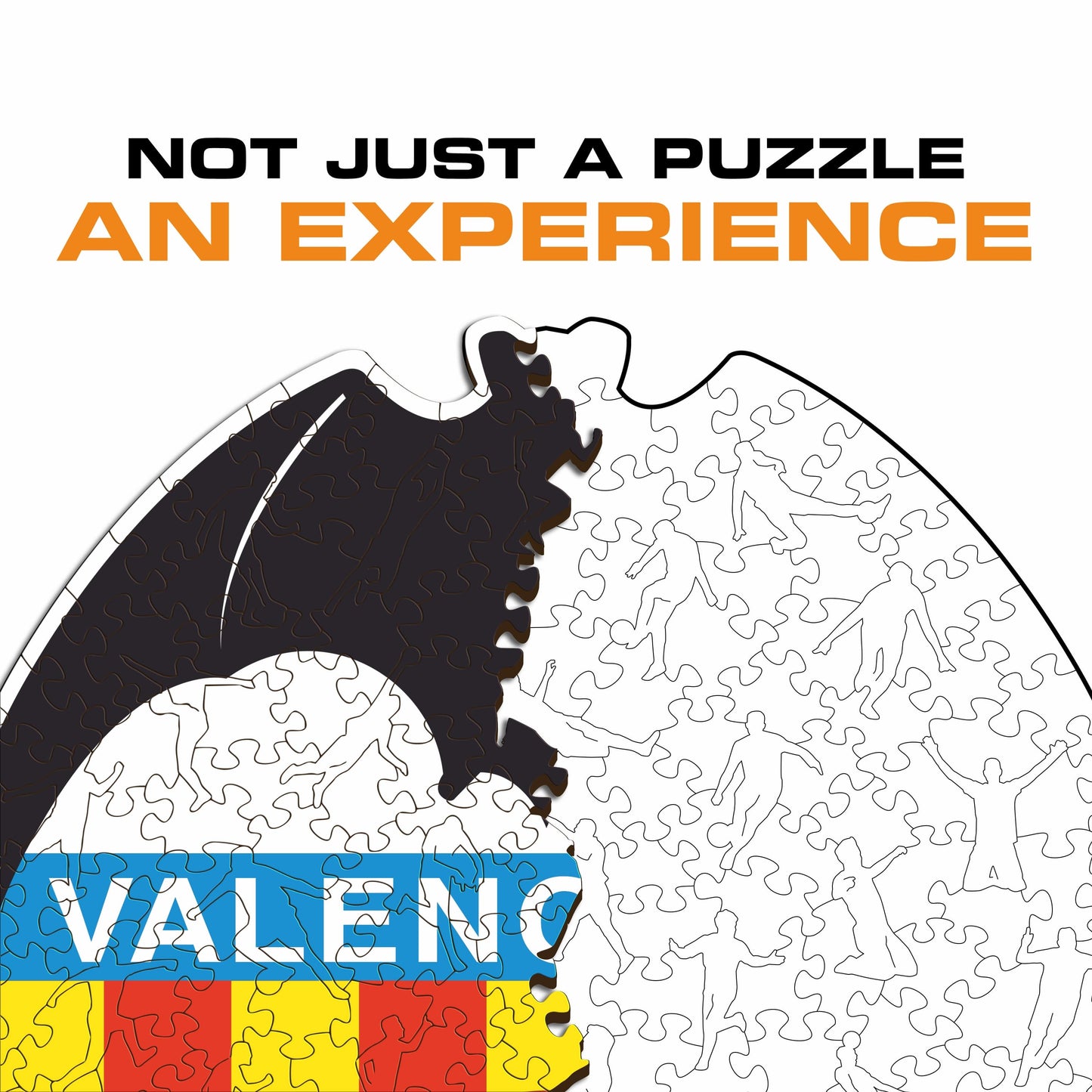 Valencia CF® Crest - Wooden Puzzle