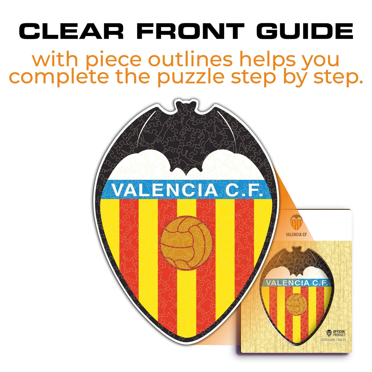 Valencia CF® Crest - Wooden Puzzle