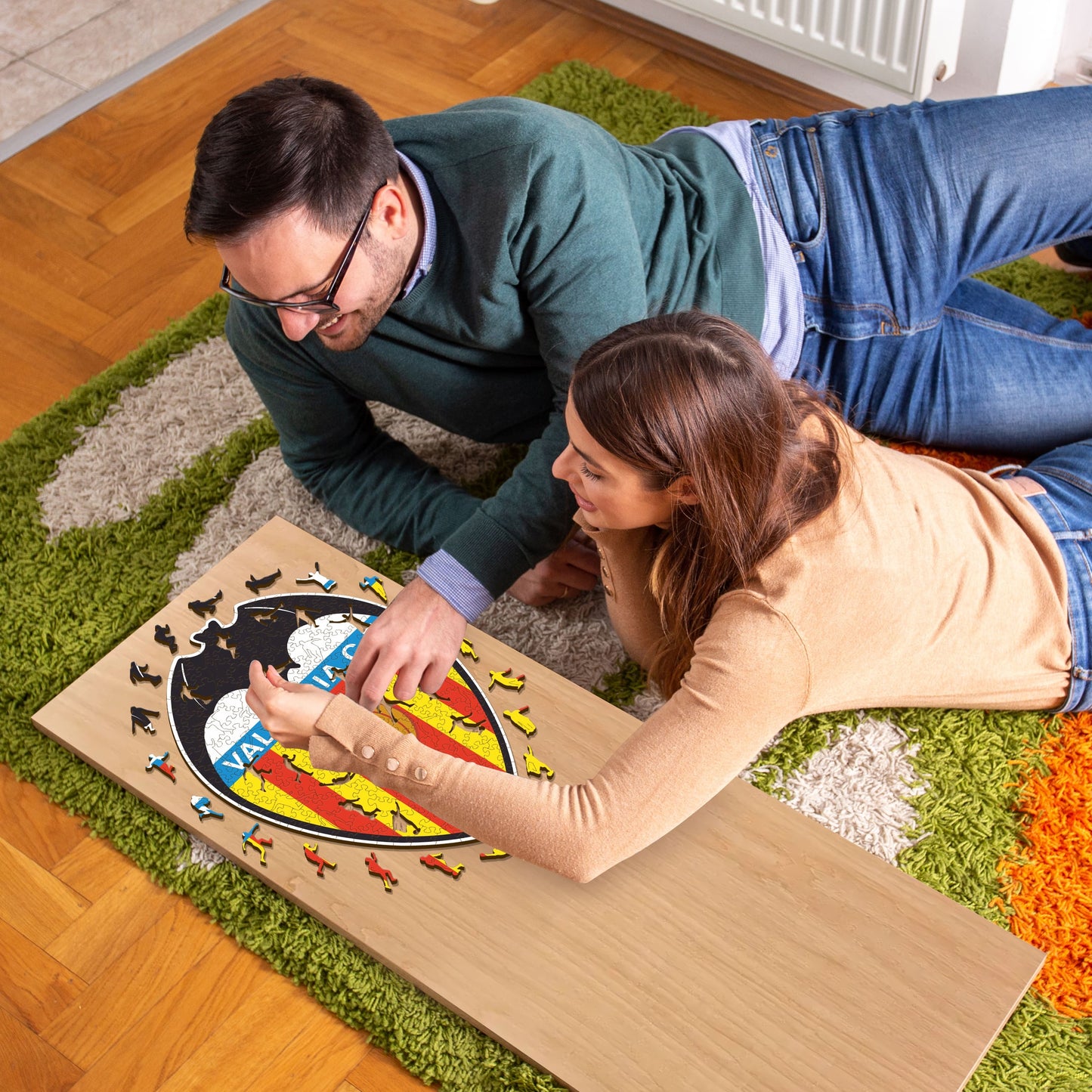 Valencia CF® Crest - Wooden Puzzle