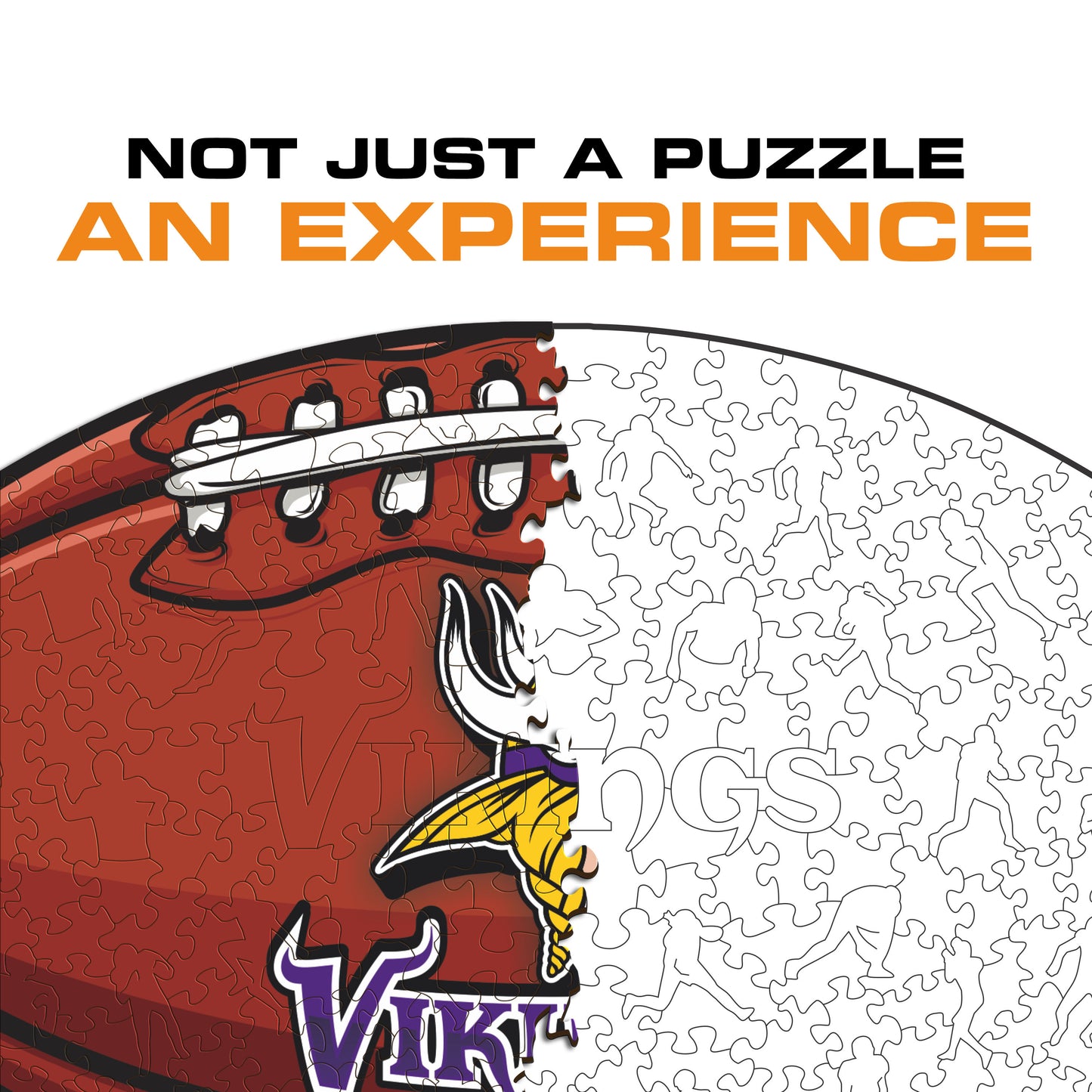 Minnesota Vikings™ - Wooden Puzzle