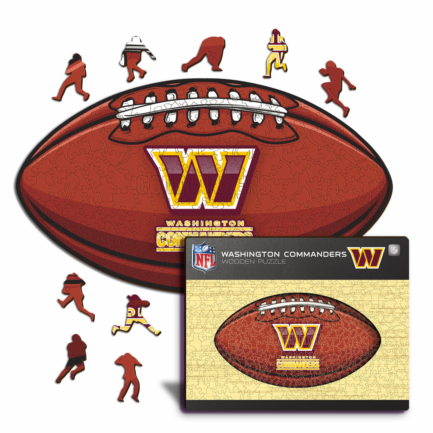 Washington Commanders™ - Wooden Puzzle